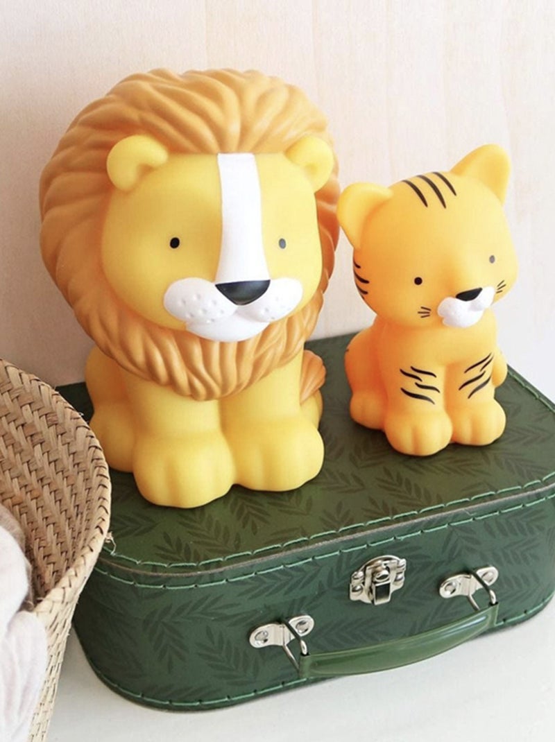 A Little Lovely Company | Veilleuse LED avec minuterie automatique Tigre Orange - Kiabi