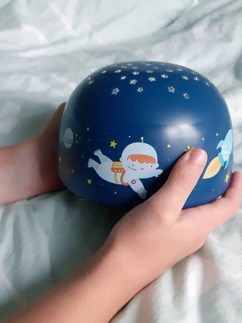 A Little Lovely Company | Veilleuse projecteur d'étoiles Bleu marine - Kiabi