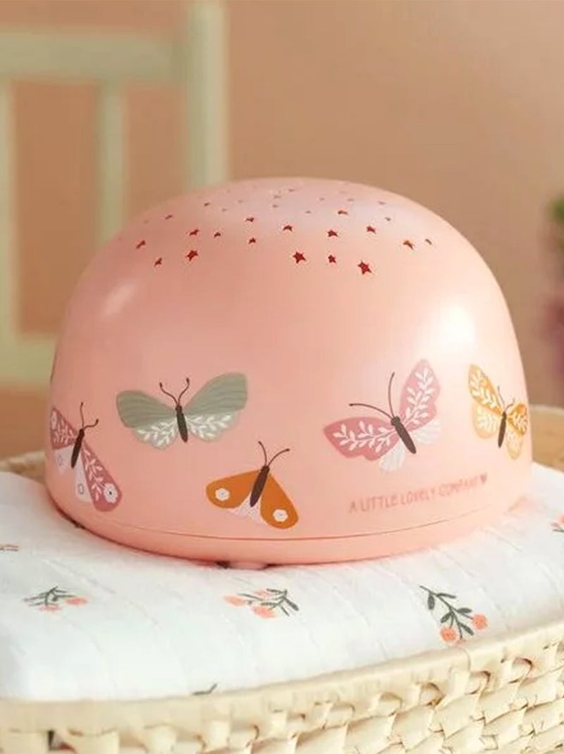 A Little Lovely Company | Veilleuse projecteur d'étoiles Rose saumon - Kiabi