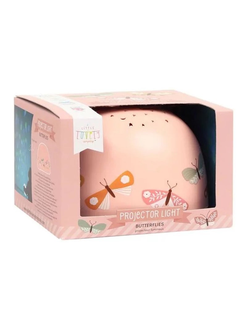 A Little Lovely Company | Veilleuse projecteur d'étoiles Rose saumon - Kiabi