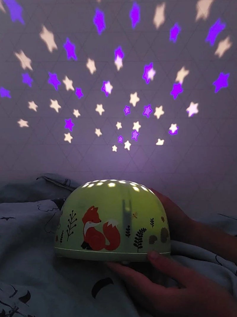A Little Lovely Company | Veilleuse projecteur d'étoiles Vert d'eau - Kiabi