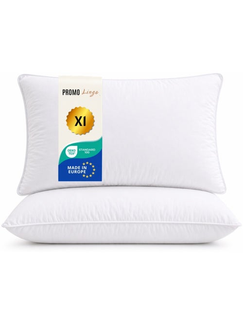 A L'Unité Oreillers Polyester Moelleux Premium PROMO LINGE - Kiabi