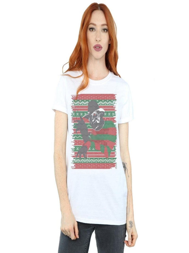 A Nightmare On Elm Street - T-shirt Blanc - Kiabi