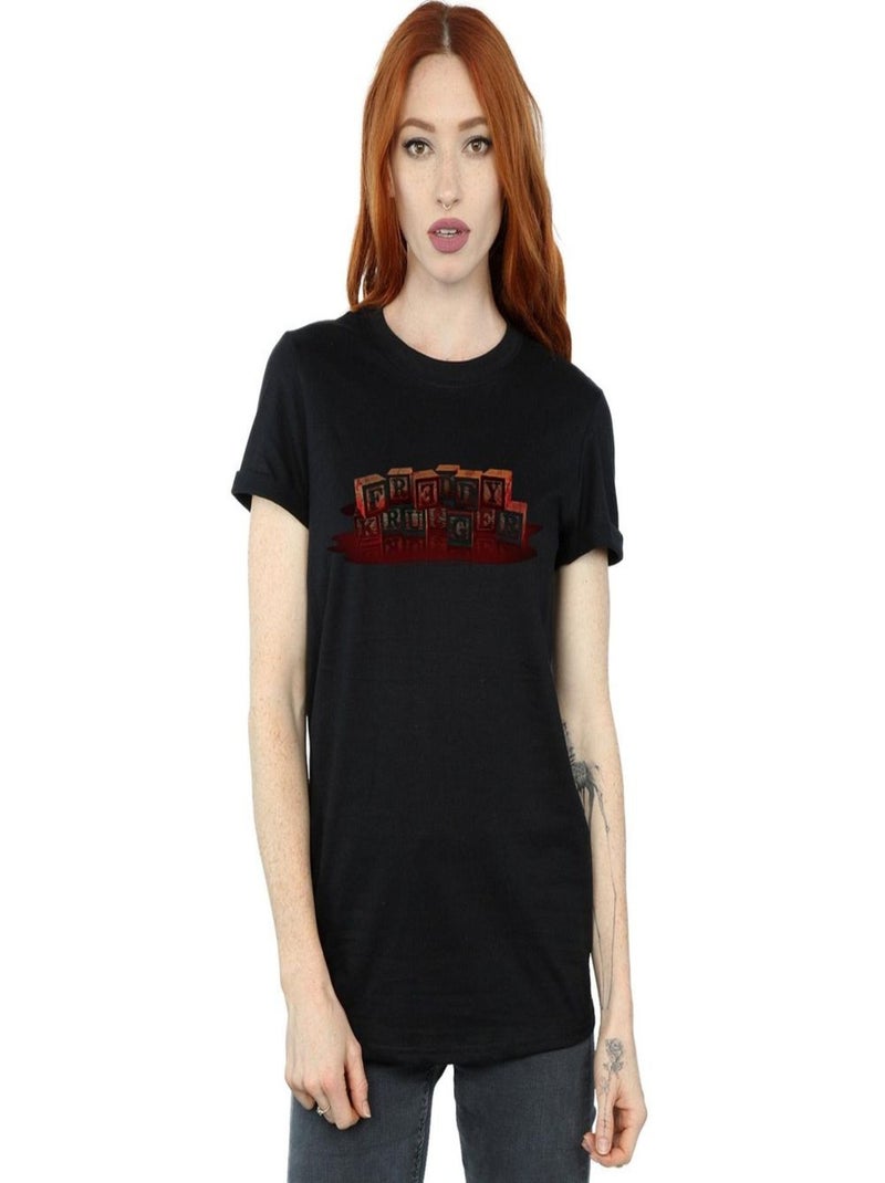 A Nightmare On Elm Street - T-shirt Noir - Kiabi