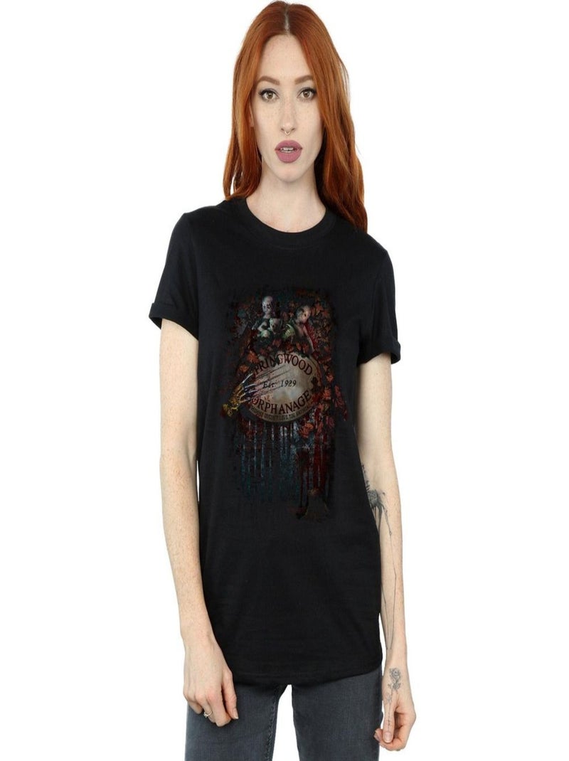 A Nightmare On Elm Street - T-shirt SPRINGWOOD ORPHANAGE Noir - Kiabi