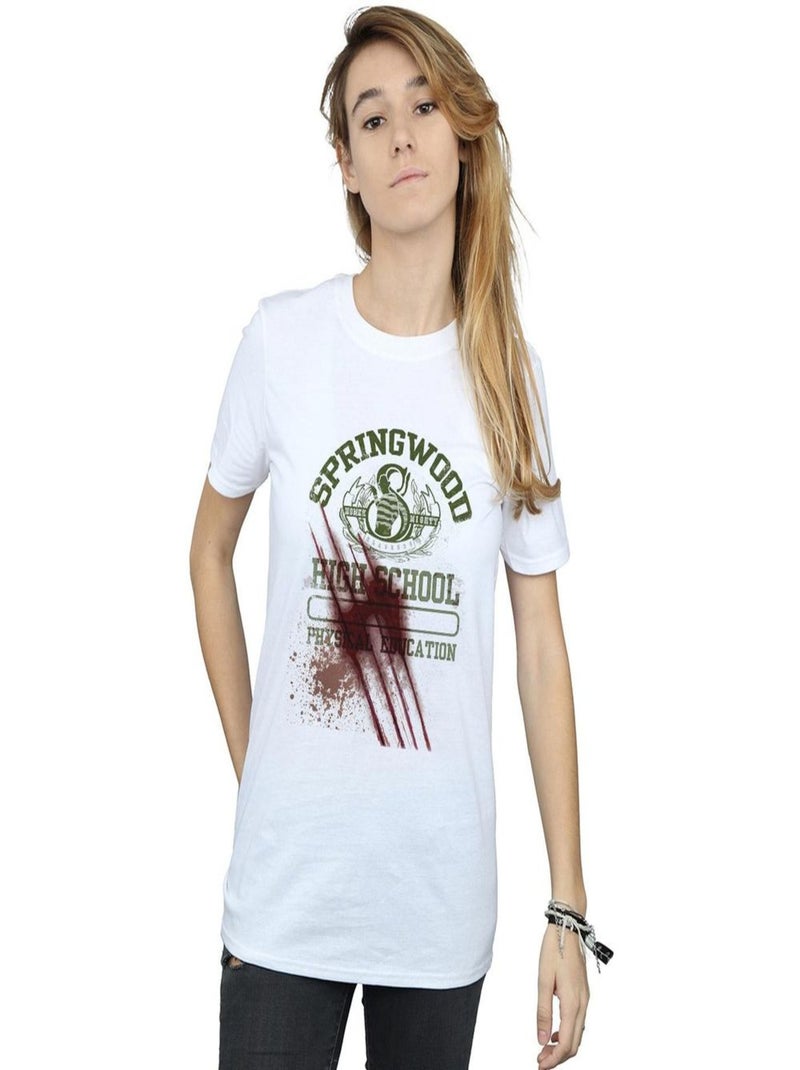 A Nightmare On Elm Street - T-shirt SPRINGWOOD SLASHER Blanc - Kiabi