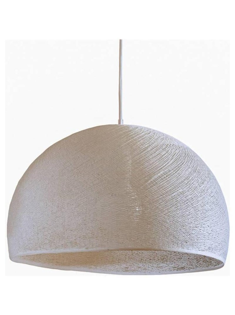 Abat-jour coupole écru 67 avec suspension simple Ecru - Kiabi