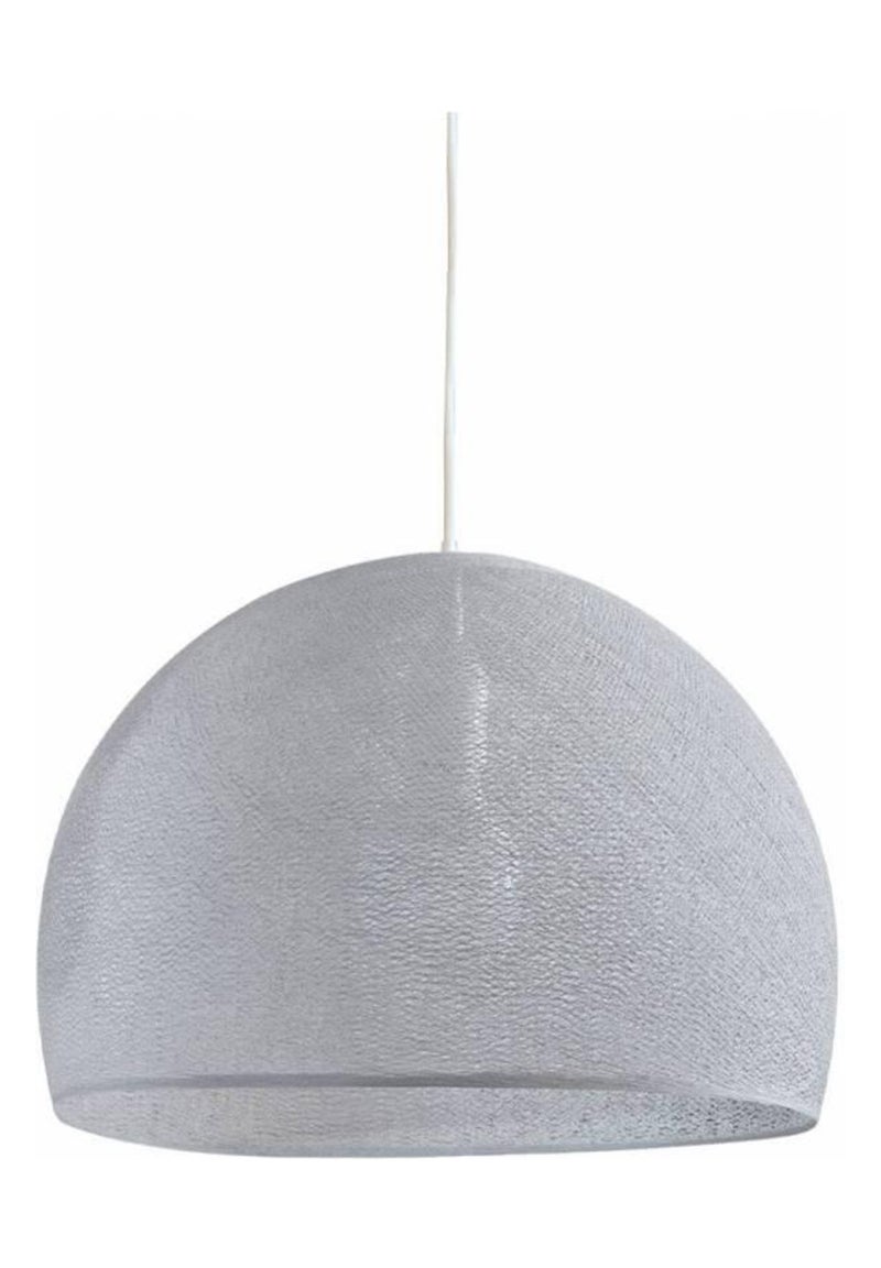 Abat-jour coupole gris perle 50 et sa suspension simple Gris perle - Kiabi