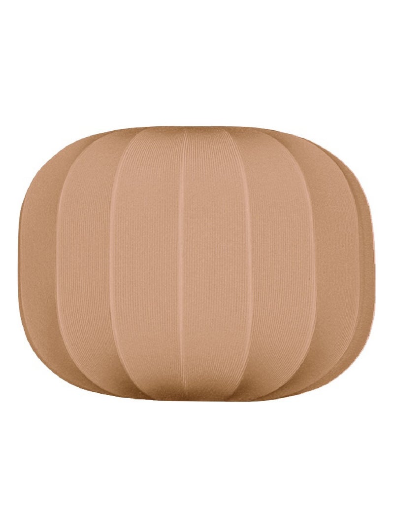 Abat-jour lanterne en tissu Beige - Kiabi