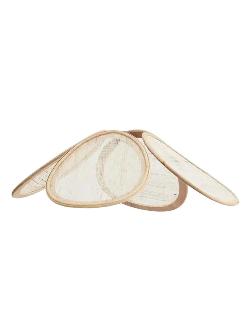 Abat-jour lustre tulipe Beige - Kiabi