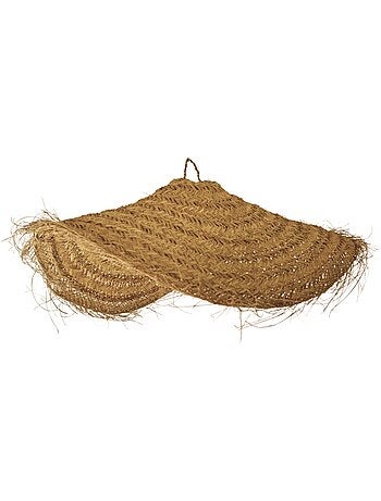 Abat-jour parasol doum fibre de palmier