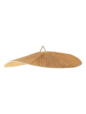 Abat-jour parasol raphia volanté