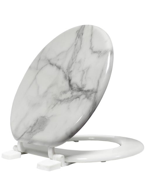 Abattant de wc  - Effet marbre - Kiabi
