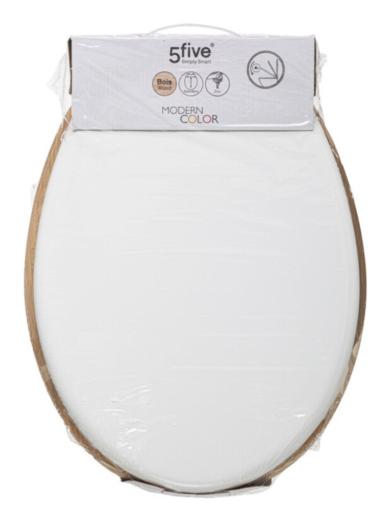 Abattant toilettes - Atmosphera Blanc - Kiabi