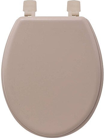 Abattant wc laqué en bois avec charnières universelles colorama
