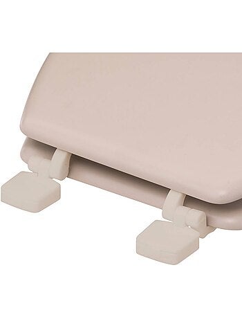 Abattant wc laqué en bois avec charnières universelles colorama