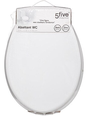 Abattant WC à fixation rapide