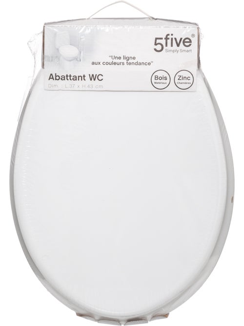 Abattant WC à fixation rapide - Kiabi Abattant WC à fixation rapide - Kiabi