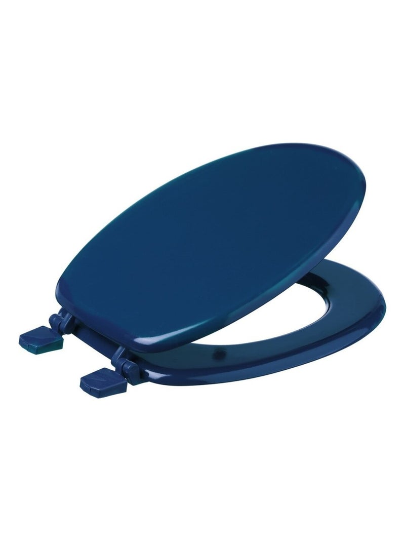 Abattant WC bois marine Bleu - Kiabi