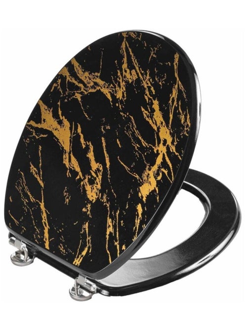 Abattant WC charnières métal AQUAMARBRE - Kiabi