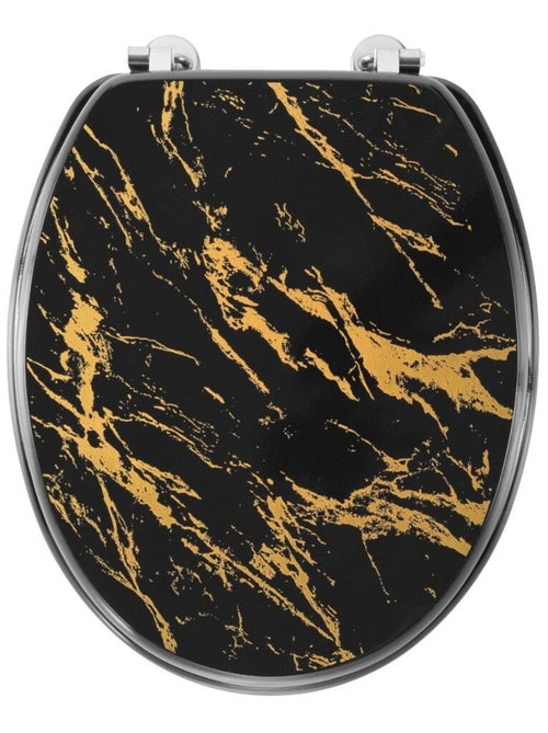 Abattant WC charnières métal AQUAMARBRE - Kiabi