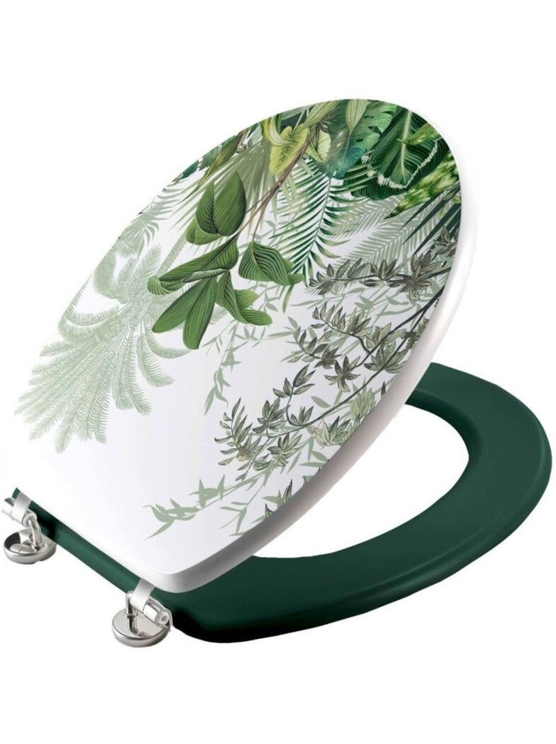 Abattant WC charnières métal VAGABONDE Vert - Kiabi