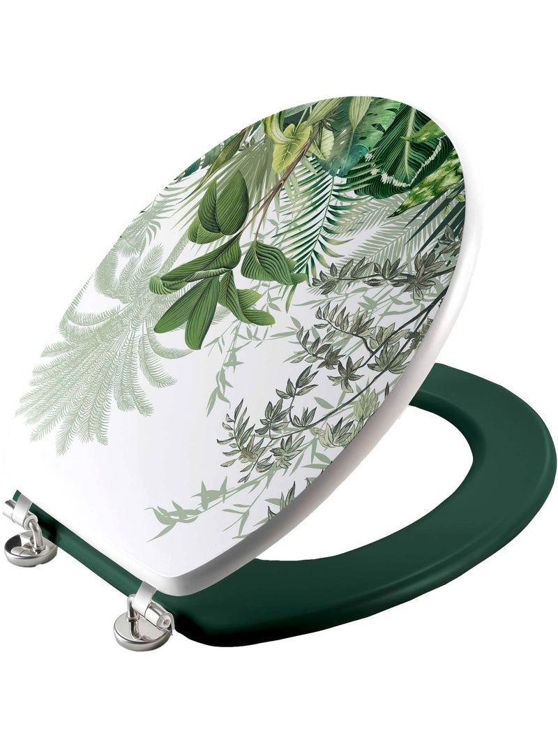 Abattant WC charnieres metal Vagabonde Vert - Kiabi