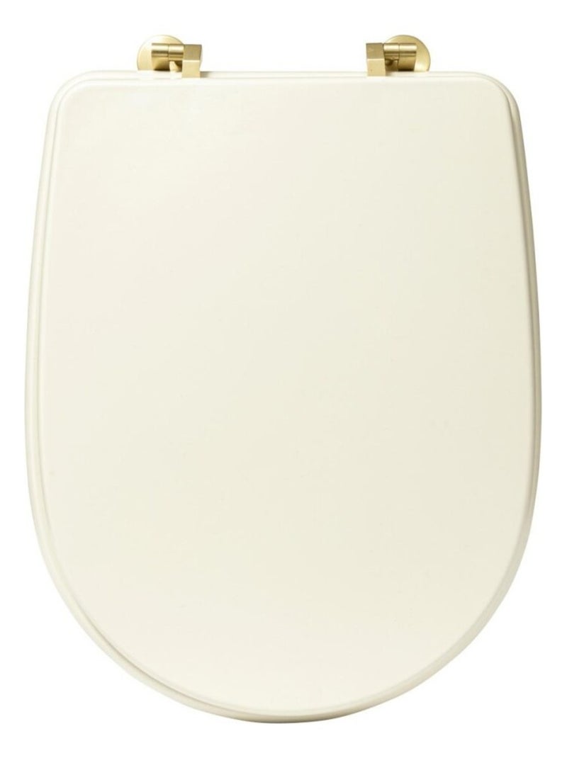 Abattant WC coloris Ivoire Beige - Kiabi