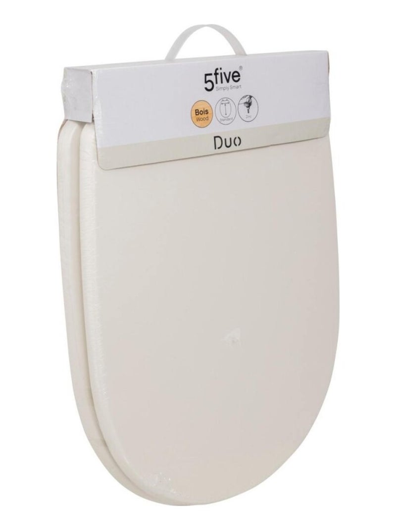 Abattant WC coloris Ivoire Beige - Kiabi