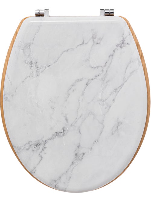 Abattant WC effet marbre LEA - Kiabi