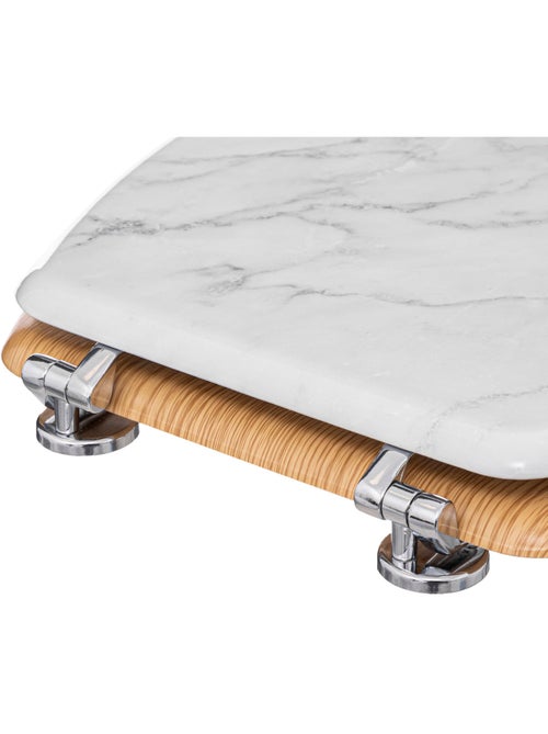 Abattant WC effet marbre LEA - Kiabi