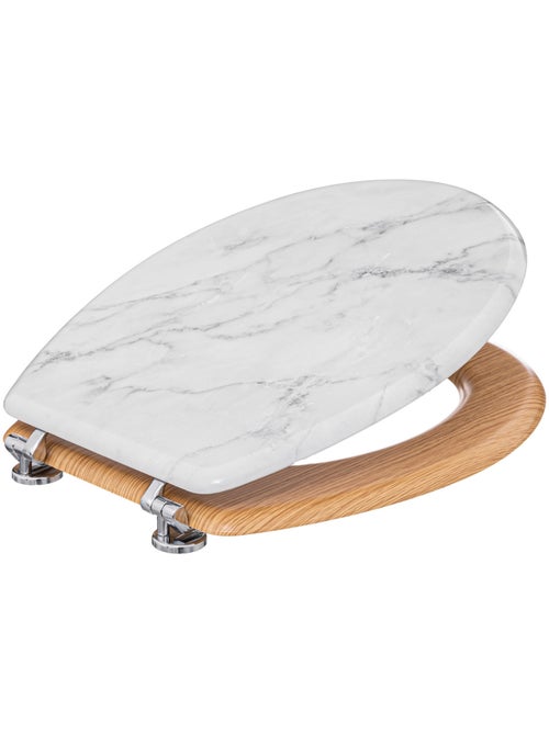 Abattant WC effet marbre LEA - Kiabi