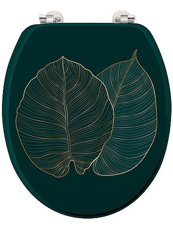 Abattant wc feuille de jade