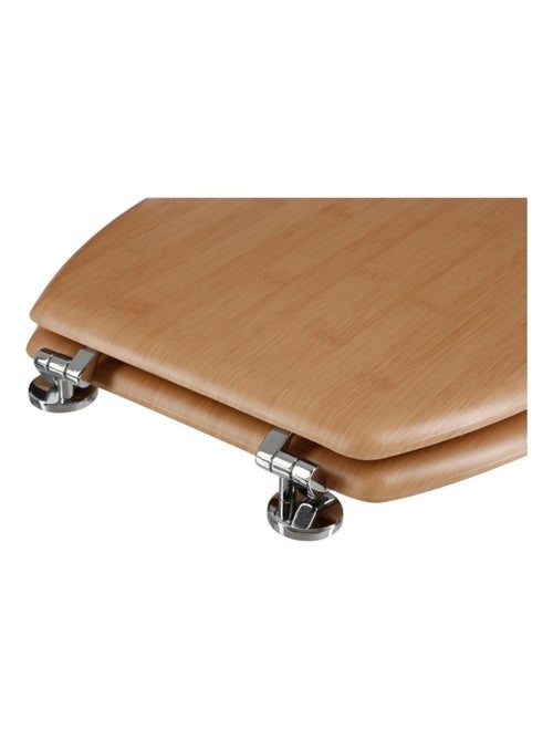 Abattant WC imitation bambou - Kiabi