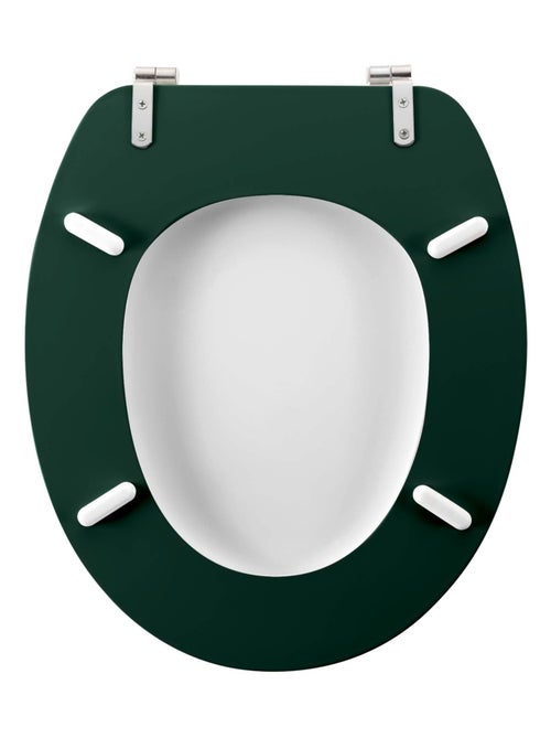 Abattant WC  imprimé tropical avec charnières métal - Kiabi