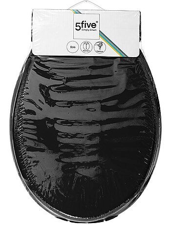 Abattant WC laqué en bois avec charnières universelles COLORAMA