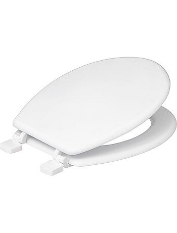 Abattant WC laqué en bois avec charnières universelles COLORAMA