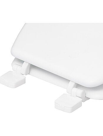 Abattant WC laqué en bois avec charnières universelles COLORAMA
