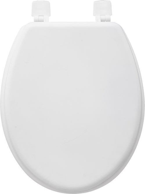 Abattant WC laqué en bois avec charnières universelles COLORAMA - Kiabi