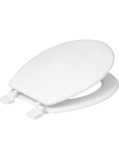 Abattant WC laqué en bois avec charnières universelles COLORAMA - Kiabi