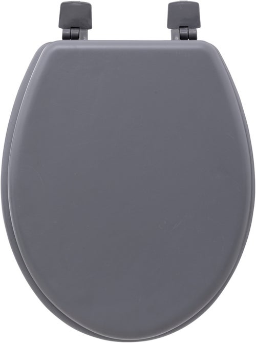 Abattant WC laqué en bois avec charnières universelles COLORAMA - Kiabi