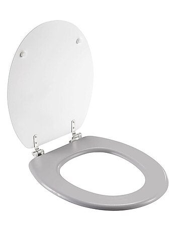 Abattant WC MDF charnières métal Amber