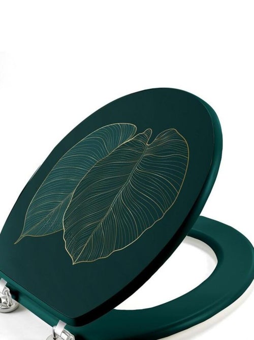 Abattant WC MDF charnières métal Jade - Kiabi