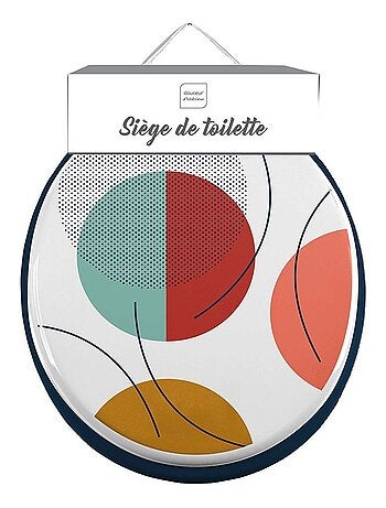 Abattant WC MDF Color Pop bleu