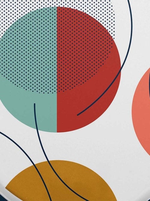 Abattant WC MDF Color Pop bleu - Kiabi