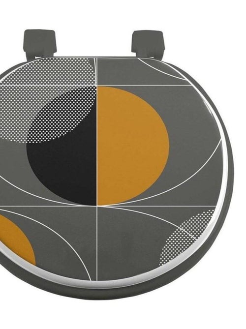 Abattant WC MDF Color Pop gris - Kiabi