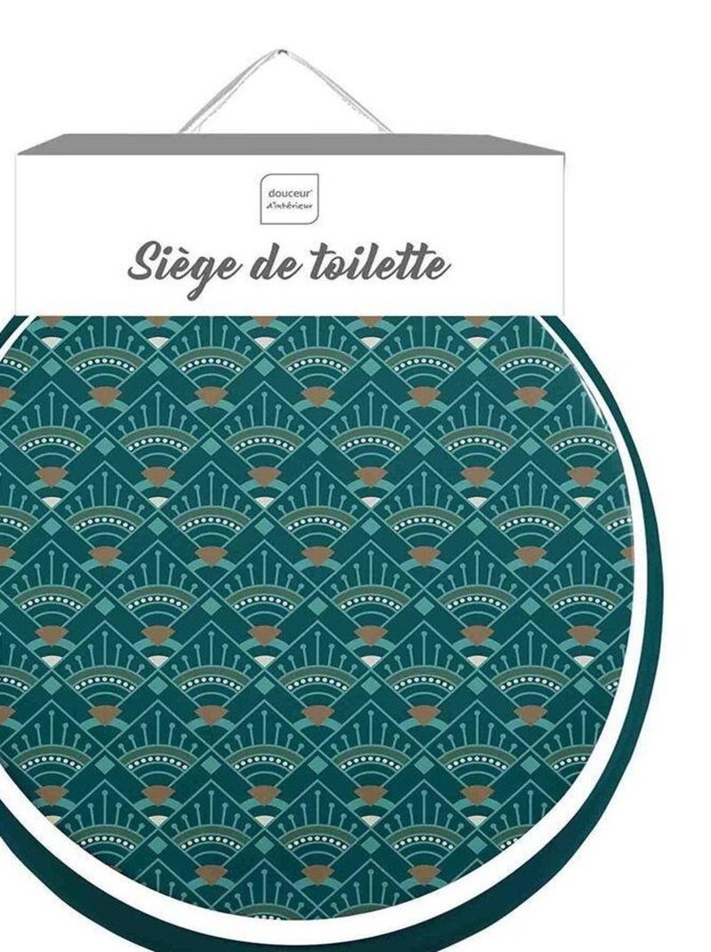Abattant WC MDF Imperia Bleu - Kiabi