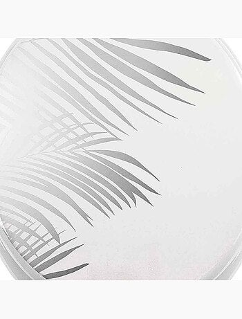 Abattant WC MDF Orbella blanc argent