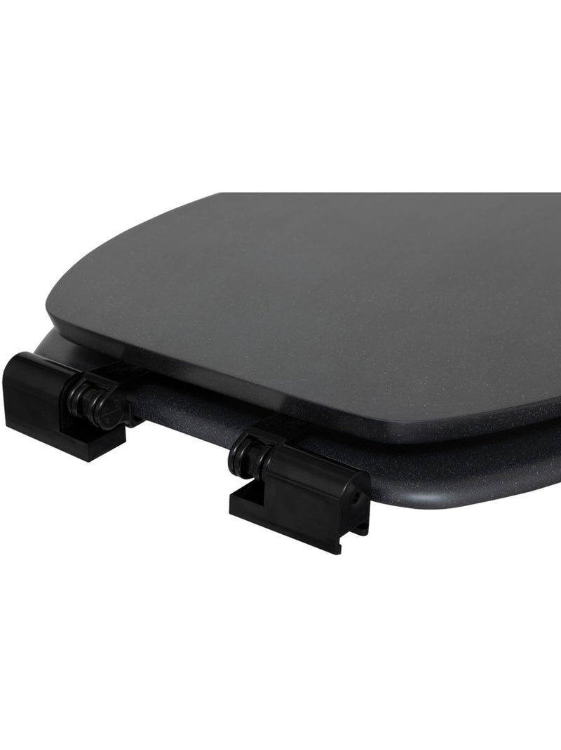 Abattant WC ONYX Noir - Kiabi
