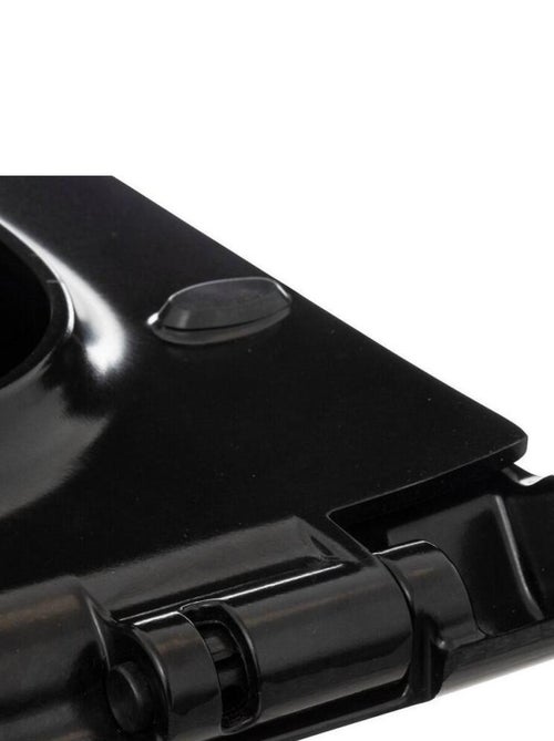 Abattant WC Softclic ultra fin noir - Kiabi